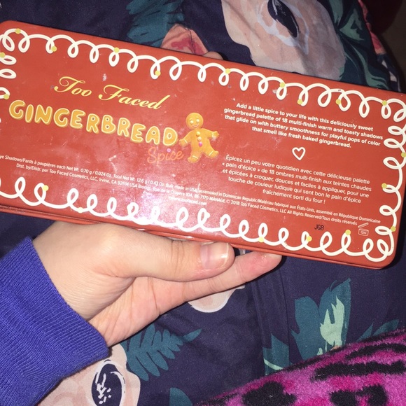 Too Faced Gingerbread Spice Palette